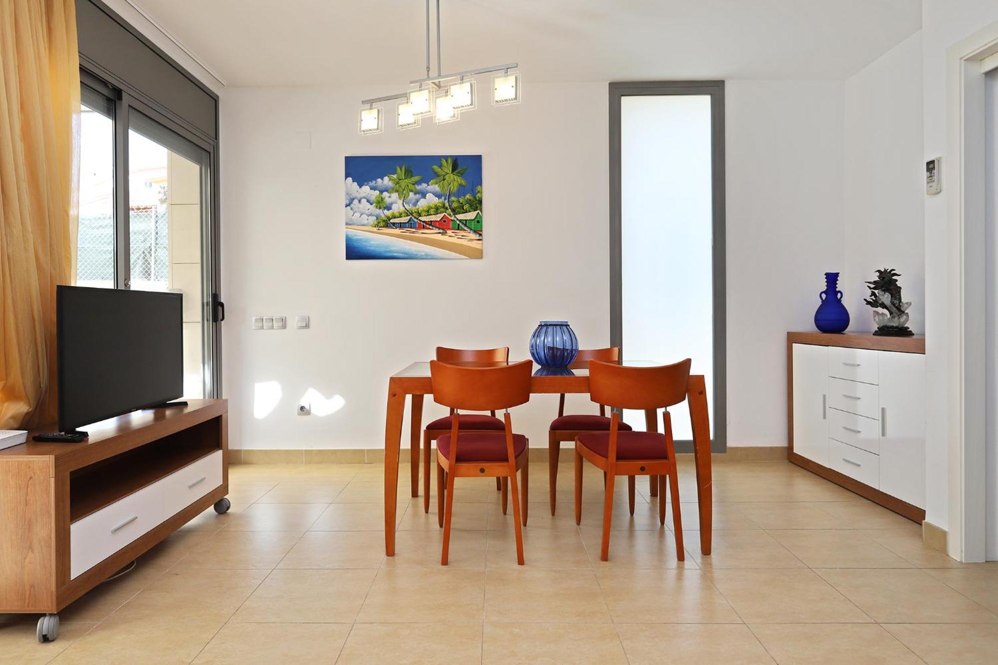 At014 A Pocos Metros De La Playa, Equipamiento Completo, Piscina Comunitaria Villa Torredembarra Dış mekan fotoğraf